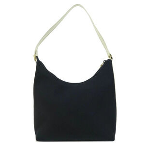 Gucci shoulder leather white bag hobo black